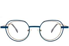 BS2425-0152_Brown_Geometric_Metal_Glasses_front