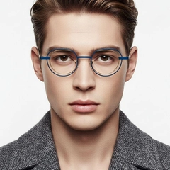 Geometric Brown Metal Glasses #BS2425-0152