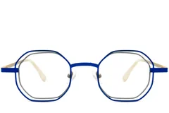 BS2425-0154_Blue_Geometric_Metal_Glasses_front