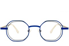 BS2425-0154_Blue_Geometric_Metal_Glasses_front