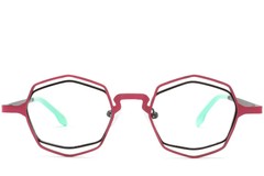 BS2425-0174_Brown_Geometric_Metal_Glasses_front