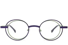 BS2425-0182_Green_Oval_Metal_Glasses_front