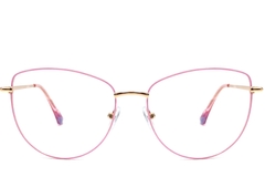 BS2425-0201_Pink_Butterfly_Metal_Glasses_front