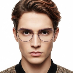 Butterfly Purple Metal Glasses #BS2425-0209