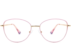 BS2425-0210_Pink_Butterfly_Metal_Glasses_front