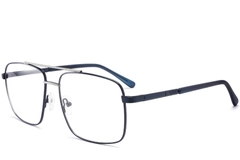 Gafas de metal azul aviador #BS2425-0228