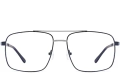 BS2425-0228_Blue_Aviator_Metal_Glasses_front