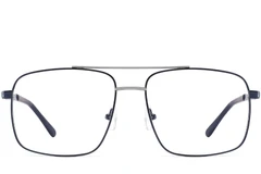 BS2425-0228_Blue_Aviator_Metal_Glasses_front
