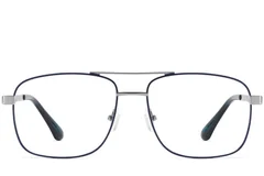 BS2425-0239_Blue_Aviator_Metal_Glasses_front