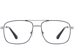 BS2425-0239_Blue_Aviator_Metal_Glasses_front