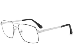 Aviator Black Metal Glasses #BS2425-0250