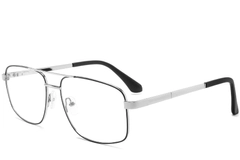 Aviator Silver Metal Glasses #BS2425-0260