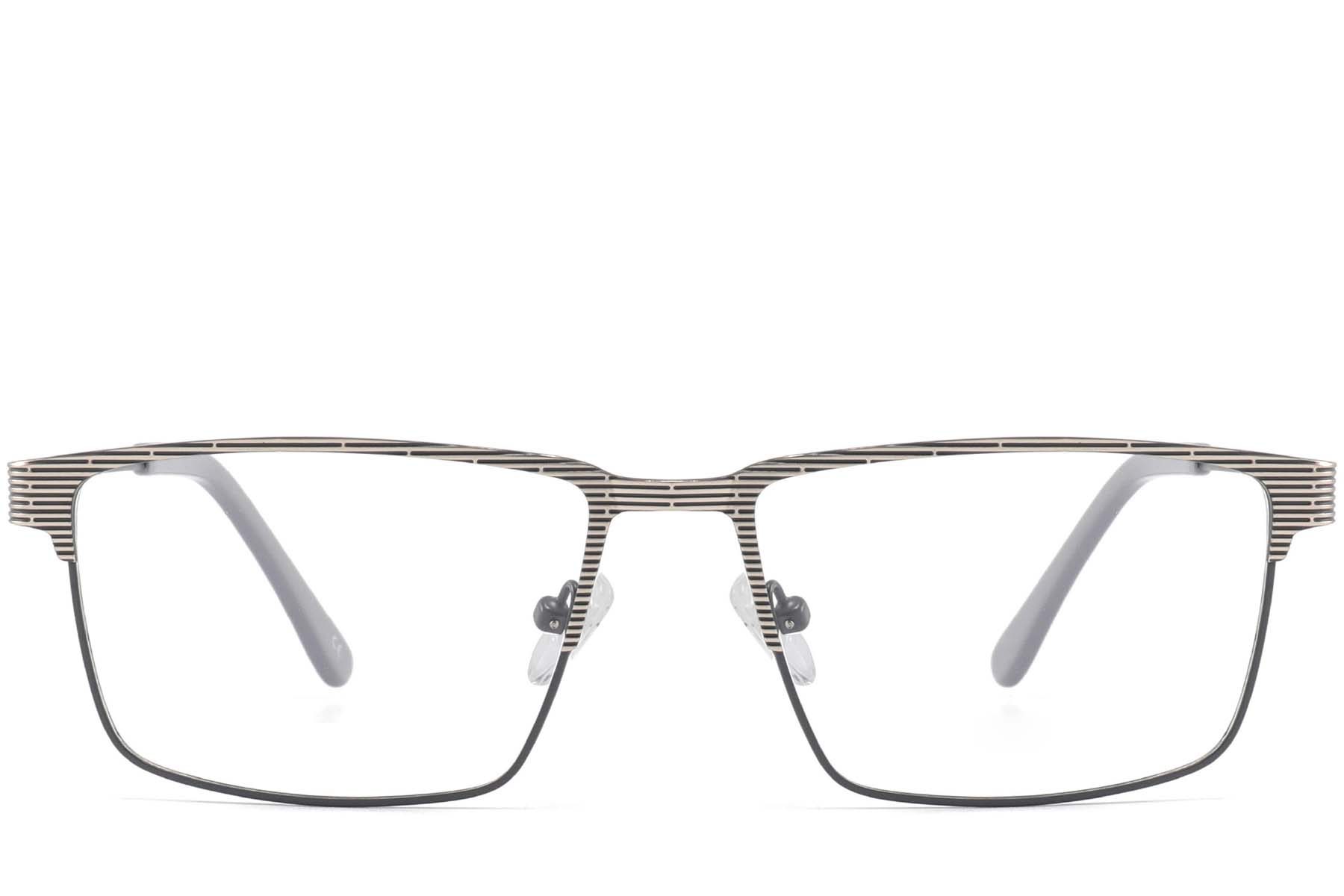 BS2425-0345_Blue_Rectangular_Metal_Glasses_corner