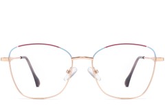 BS2425-0353_Purple_Butterfly_Metal_Glasses_front