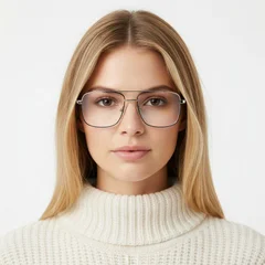 BS2425-0358_Silver_Aviator_Metal_Glasses_model