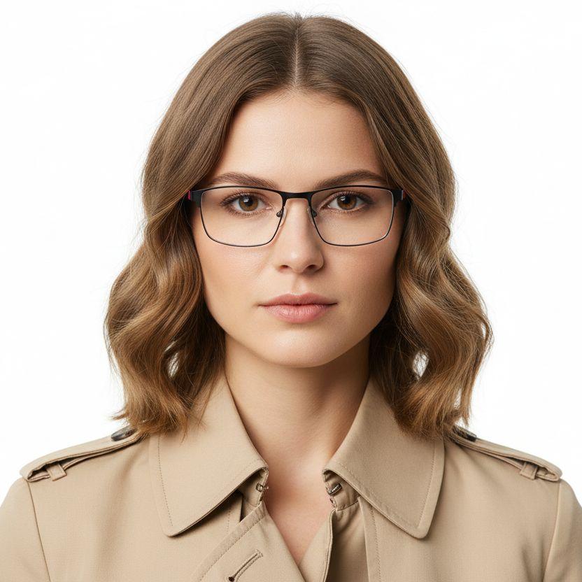 BS2425-0364_Red_Rectangular_Metal_Glasses_model