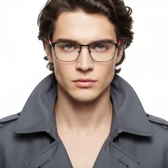 BS2425-0367_Red_Rectangular_Metal_Glasses_model
