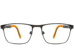 BS2425-0383_Orange_Rectangular_Metal_Glasses_front