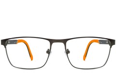 BS2425-0383_Orange_Rectangular_Metal_Glasses_front