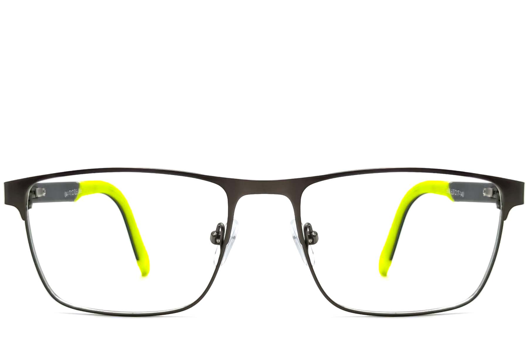 BS2425-0384_Green_Rectangular_Metal_Glasses_front

