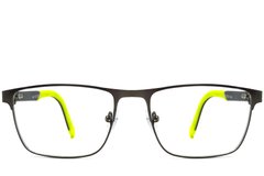 BS2425-0384_Green_Rectangular_Metal_Glasses_front