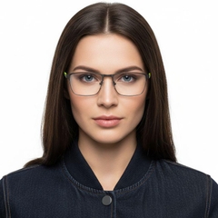 BS2425-0384_Green_Rectangular_Metal_Glasses_model