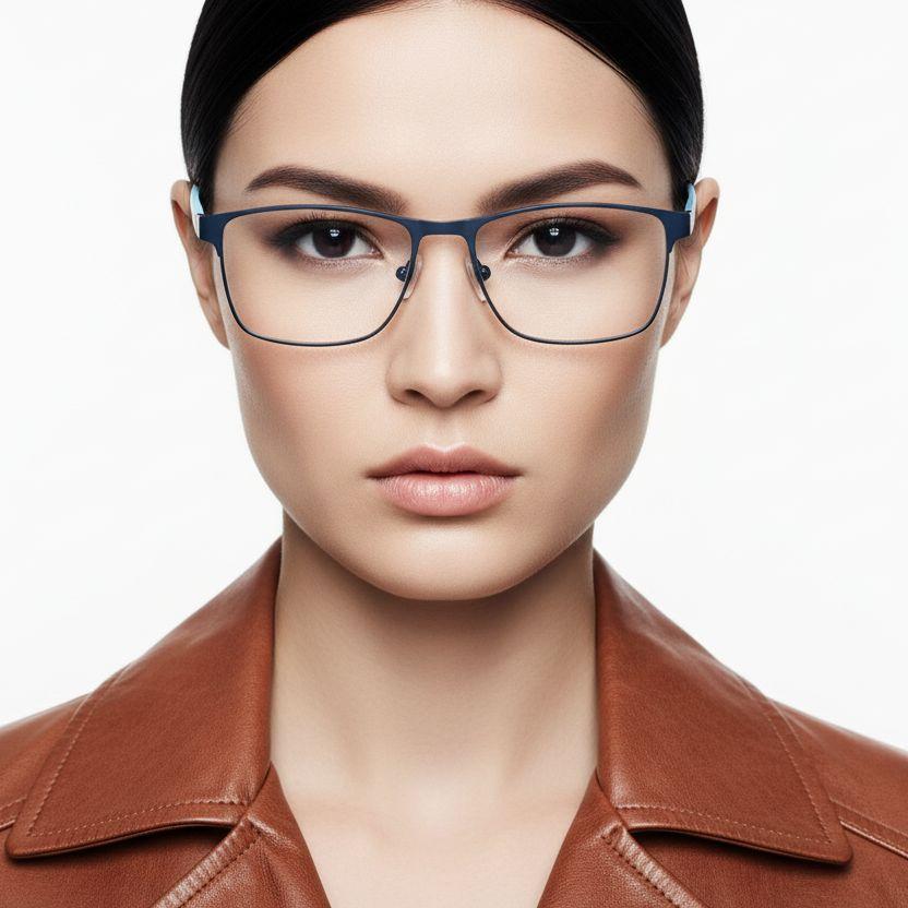 bs2425-0385_blue_rectangular_metal_glasses_model