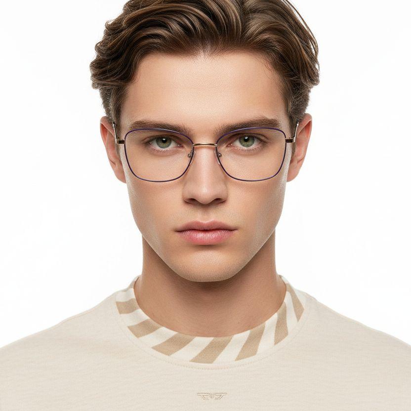 BS2425-0399_Purple_Rectangular_Metal_Glasses_model