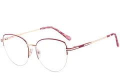 BS2425-0408_Red_Semi-rimless_Metal_Glasses_corner