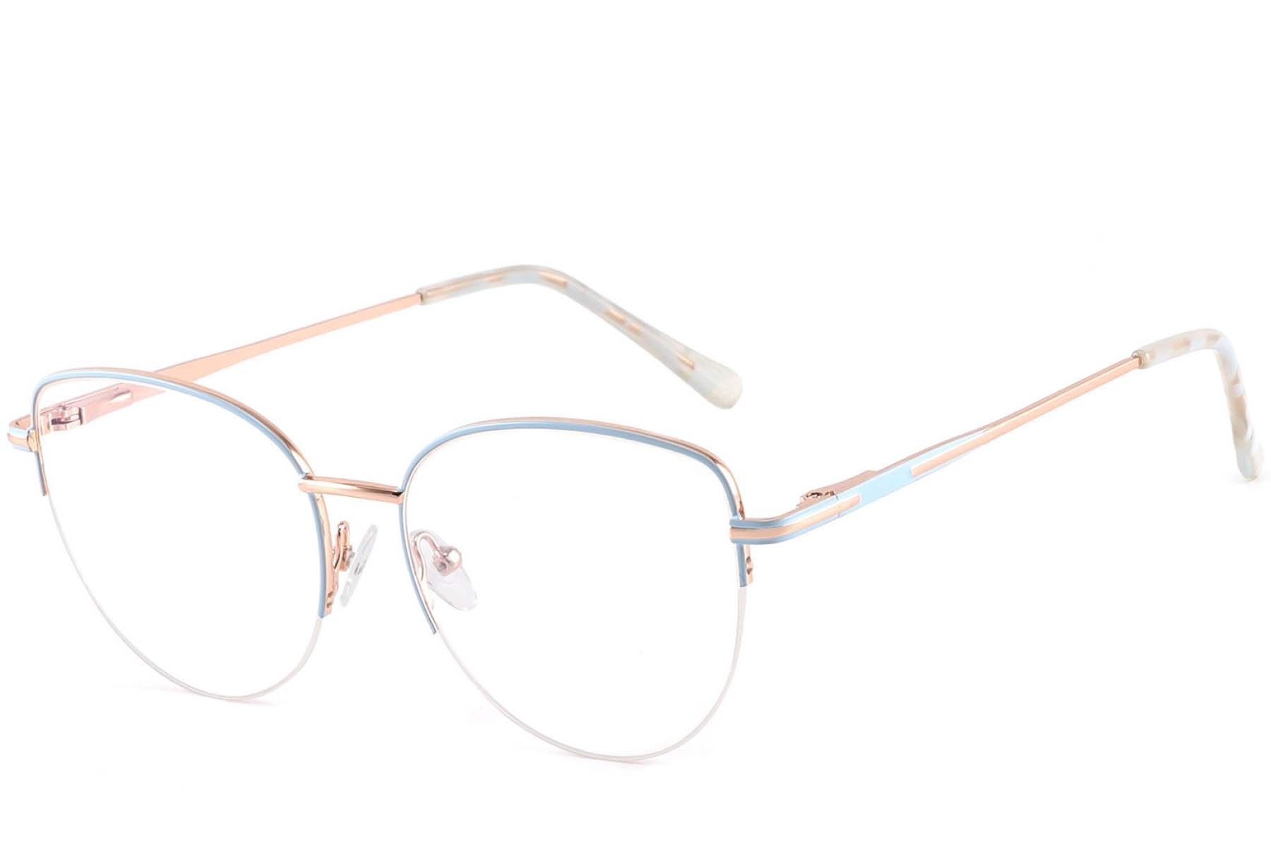 BS2425-0409_Blue_Semi-rimless_Metal_Glasses_corner