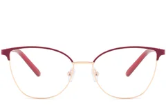 BS2425-0427_Red_Oval_Metal_Glasses_front