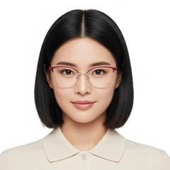 BS2425-0427_Red_Oval_Metal_Glasses_model