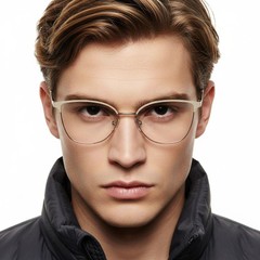 bs2425-0428_cream_oval_metal_glasses_model