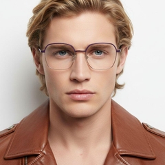 BS2425-0439_Purple_Rectangular_Metal_Glasses_model