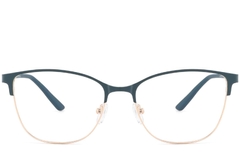 BS2425-0445_Green_Oval_Metal_Glasses_front