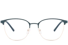BS2425-0455_Green_Oval_Metal_Glasses_front
