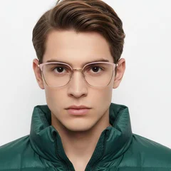 bs2425-0463_pink_rectangular_metal_glasses_model