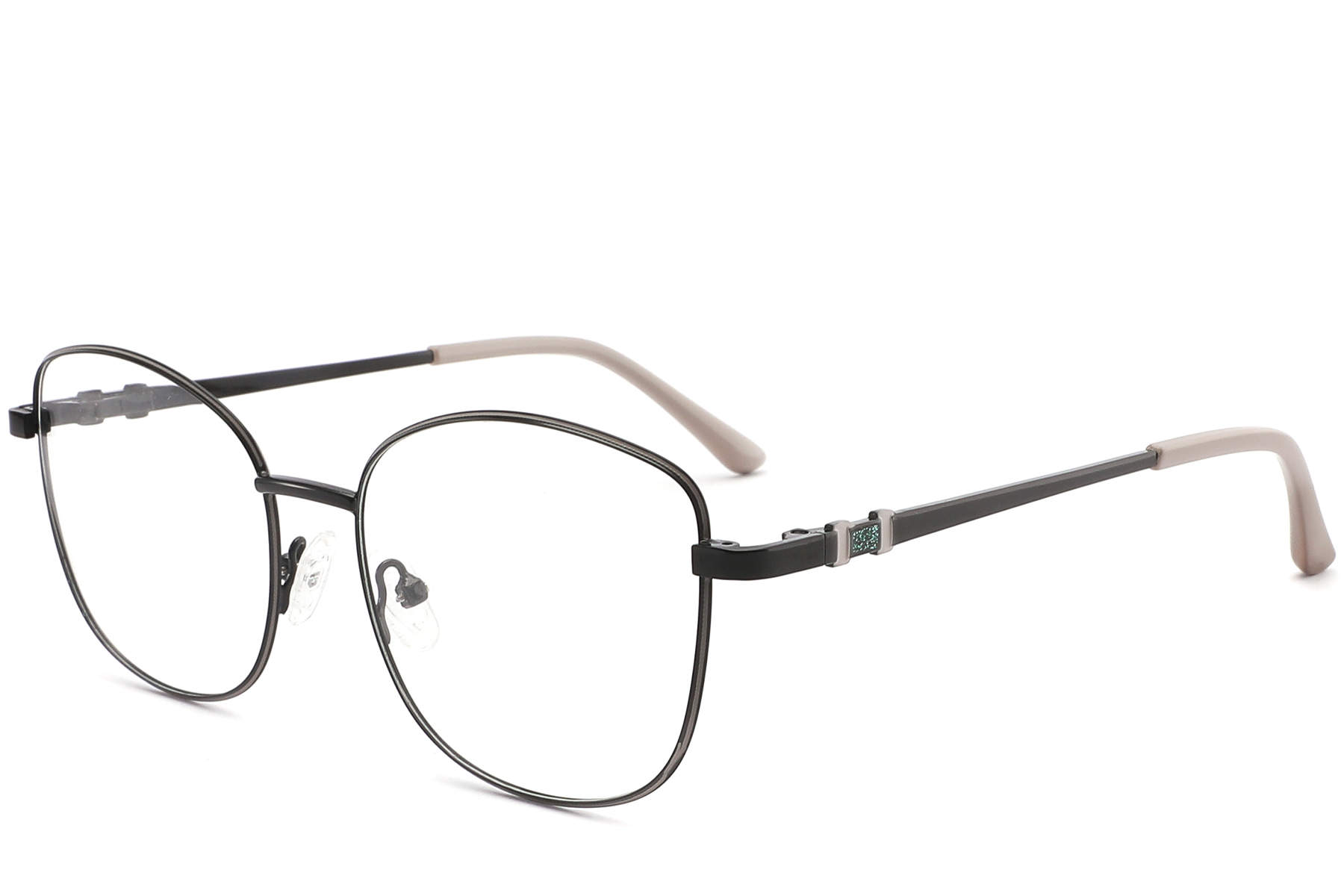 Butterfly Black Metal Glasses #BS2425-0498