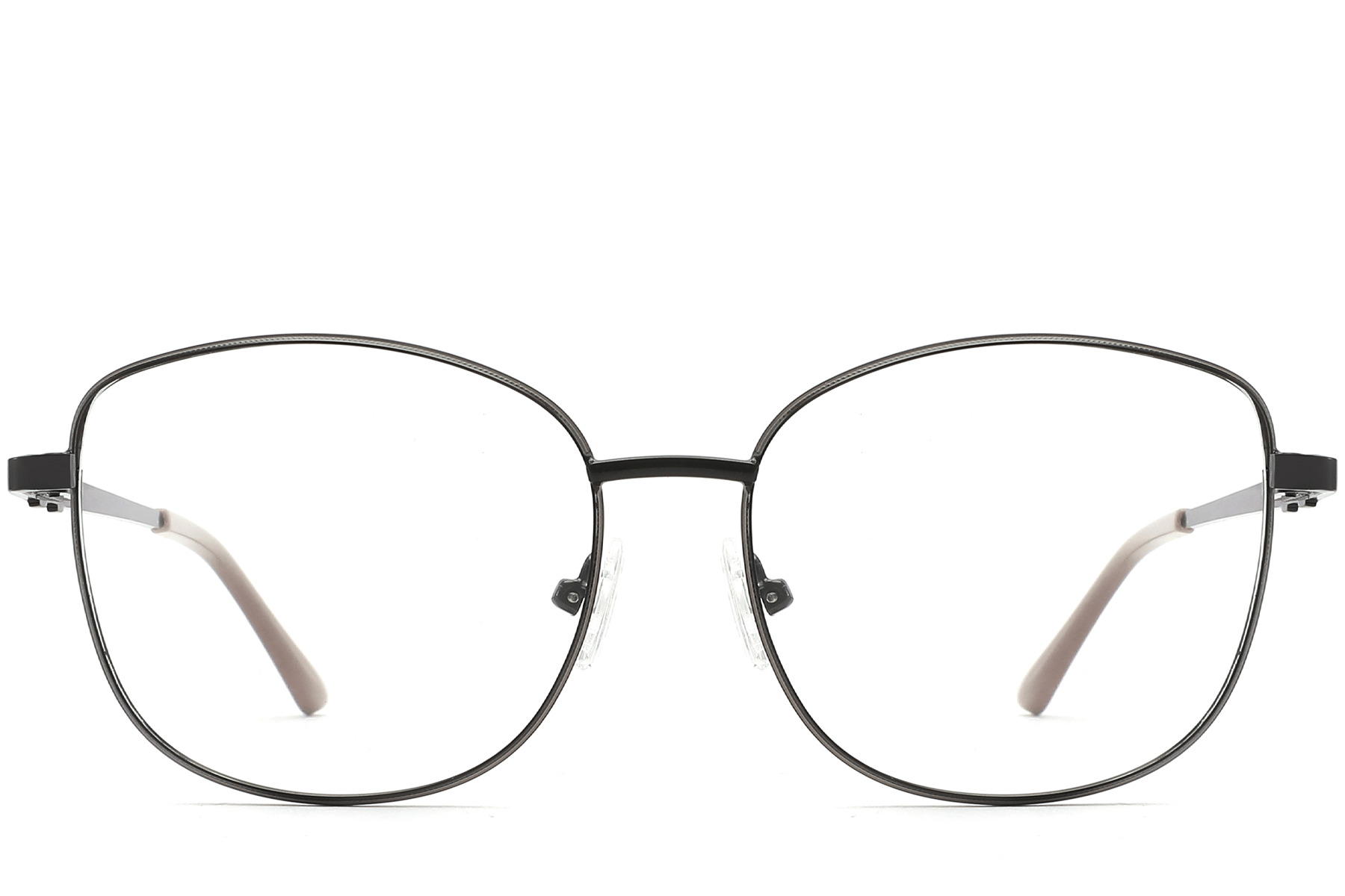 BS2425-0498_Black_Butterfly_Metal_Glasses_front