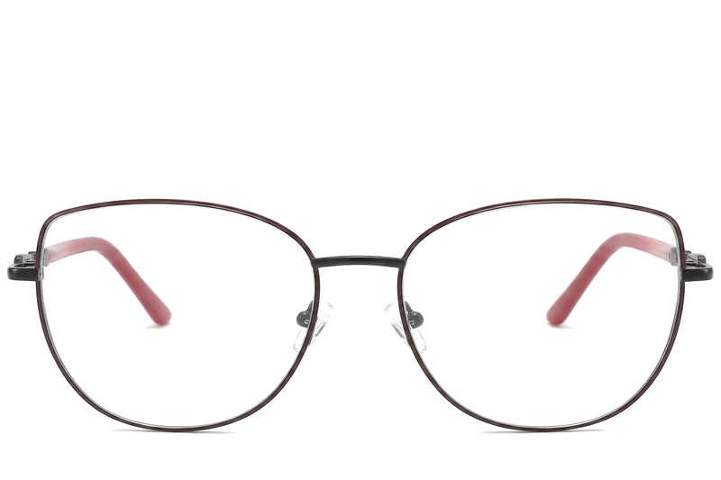 BS2425-0517_Black_Butterfly_Metal_Glasses_corner-front