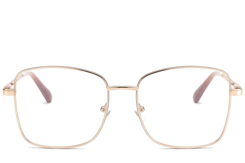 BS2425-0518_Red_Rectangular_Metal_Glasses_corner-front