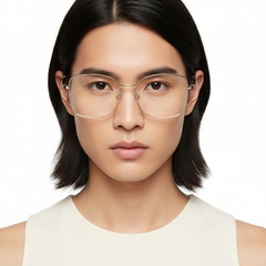 bs2425-0518_red_rectangular_metal_glasses_model