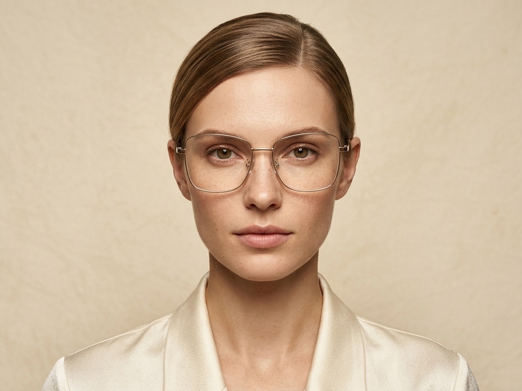 BS2425-0519_Grey_Rectangular_Metal_Glasses_corner-tryon_female