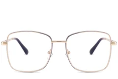 BS2425-0521_Purple_Rectangular_Metal_Glasses_corner-front
