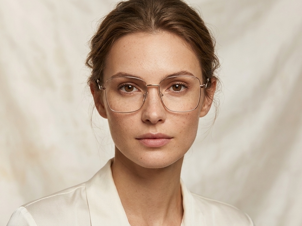 BS2425-0522_Green_Rectangular_Metal_Glasses_corner-tryon_female