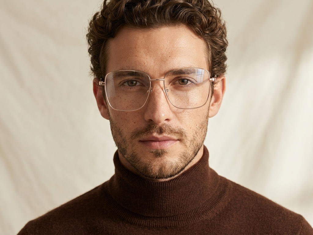 BS2425-0522_Green_Rectangular_Metal_Glasses_corner-tryon_male