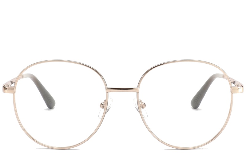 BS2425-0525_Grey_Oval_Metal_Glasses_corner-front