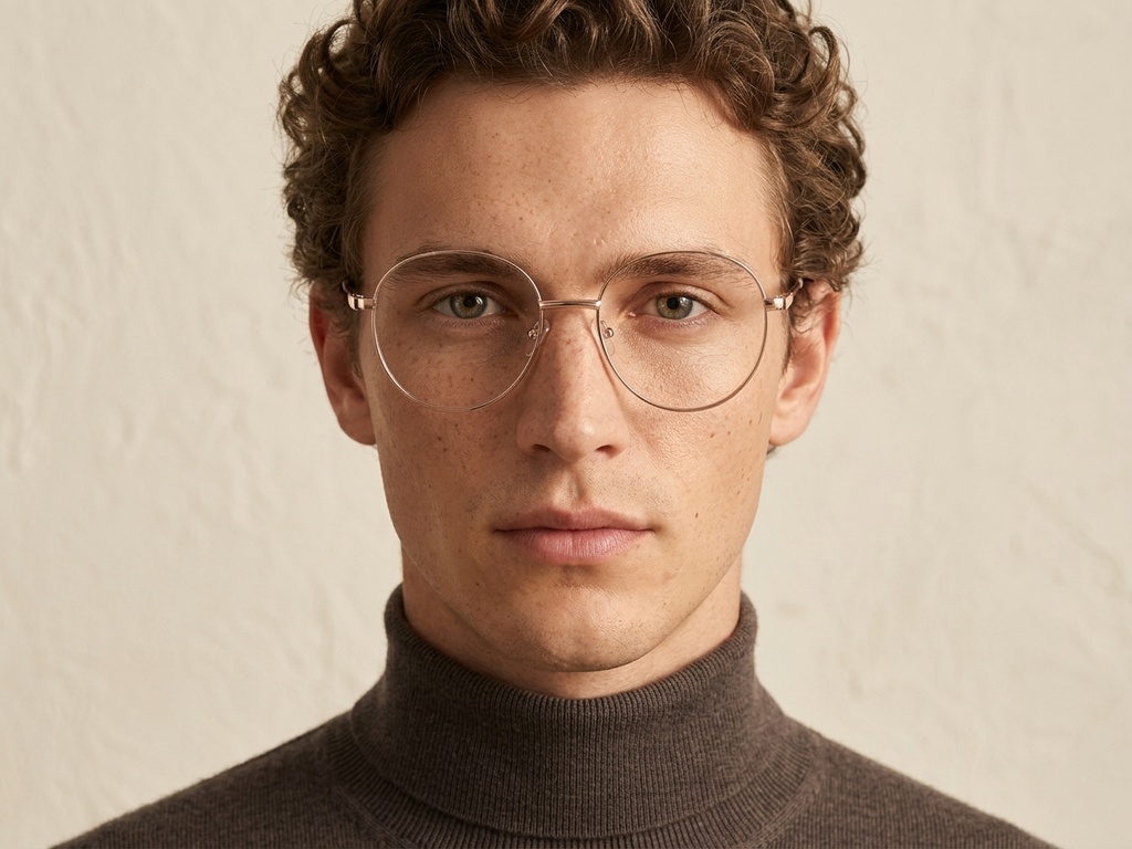 BS2425-0525_Grey_Oval_Metal_Glasses_corner-tryon_male