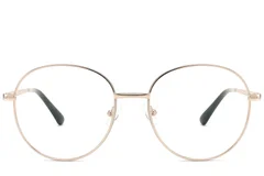 BS2425-0528_Green_Oval_Metal_Glasses_corner-front