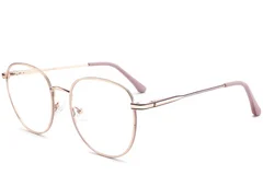 BS2425-0530_Pink_Oval_Metal_Glasses_corner